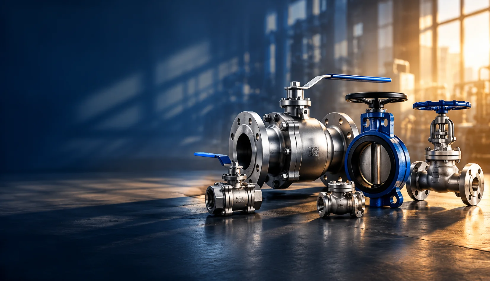 Rudra Valves industrial ball valve manufacturing